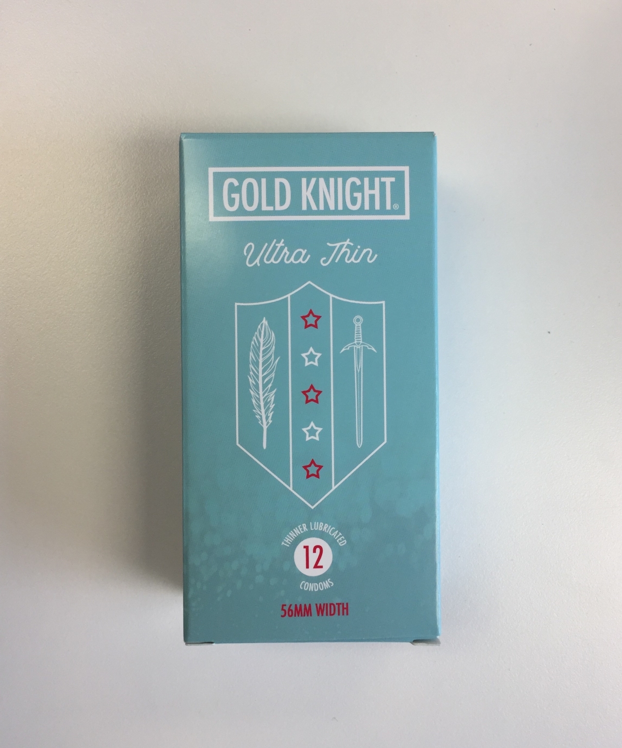 Gold Knight Condoms - Ultra Thin - Box of 12