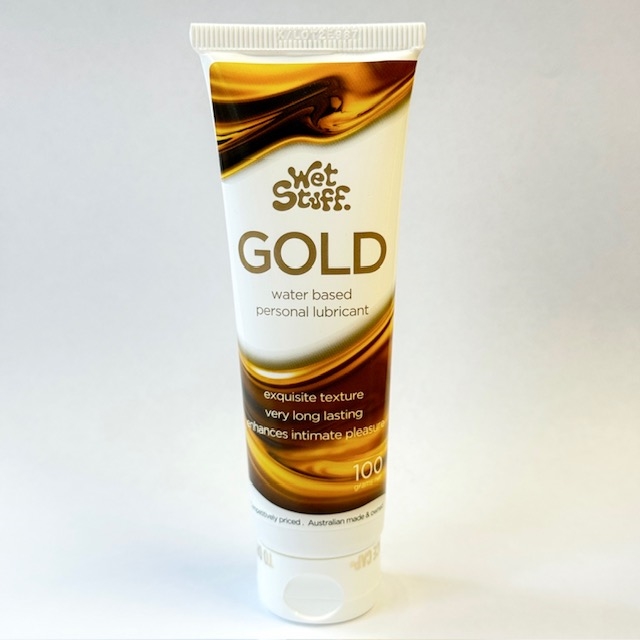 Wet Stuff Gold water based lubricant 100gram tube